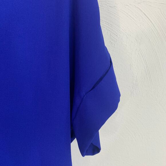 Lulu’s Rise to the Top Cobalt Blue Short Sleeve Top - Picture 4 of 10